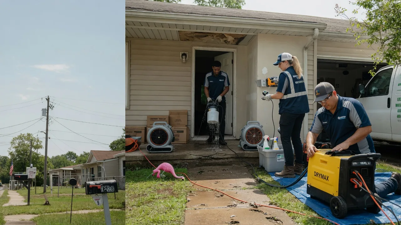 Storm Damage Water Removal in Glencoe, CA near me